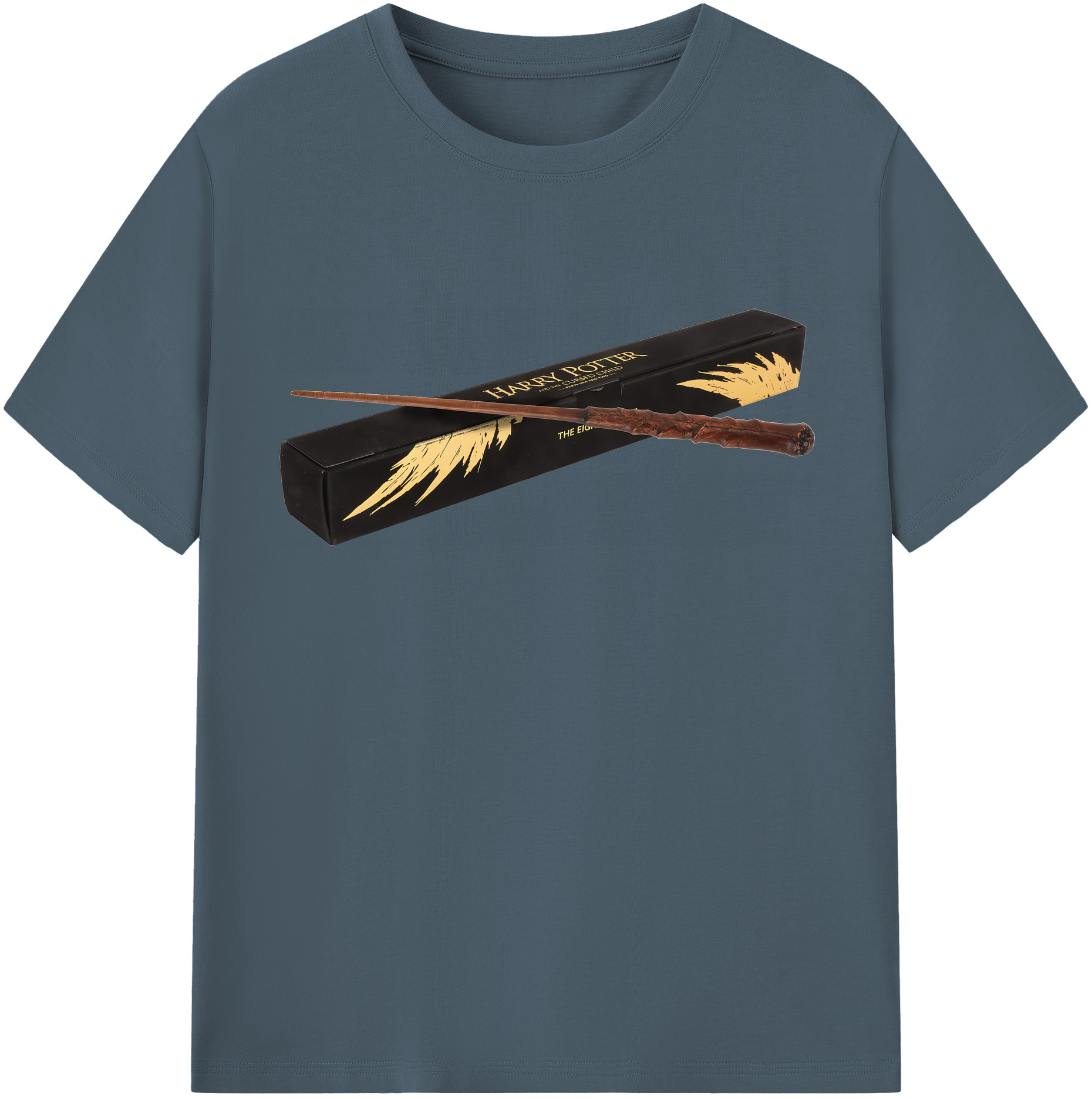 （画像用） Harry Potter ハリー・ポッターシリーズ 綿100％半袖Tシャツ（フロントプリント）